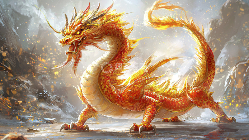 高清大图下载【趣麦麦图】金龙