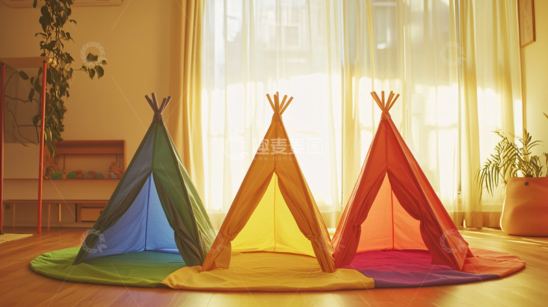 高清大图下载【趣麦麦图】儿童帐篷