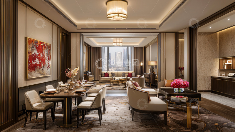 高清大图下载【趣麦麦图】高端酒店套房