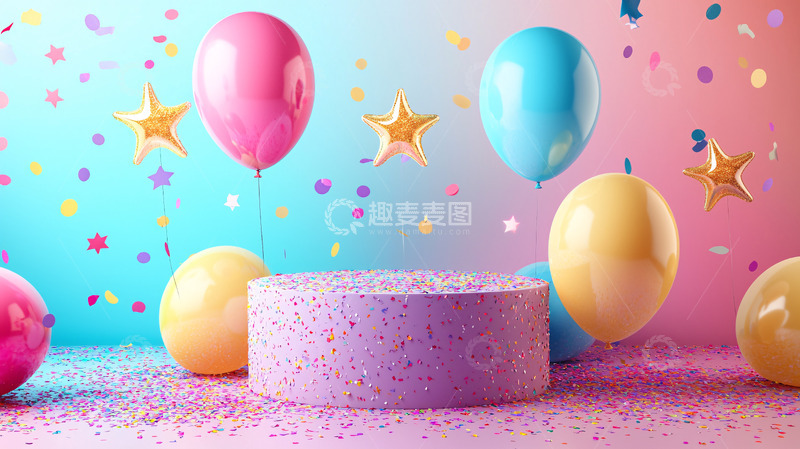 高清大图下载【趣麦麦图】庆祝场景