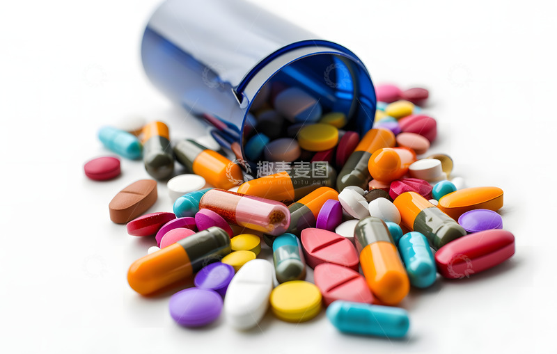 高清大图下载【趣麦麦图】医疗药丸特写摄影3