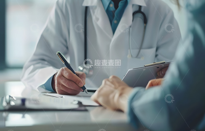 高清大图下载【趣麦麦图】医生诊疗场景1