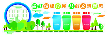 公众环卫文化墙