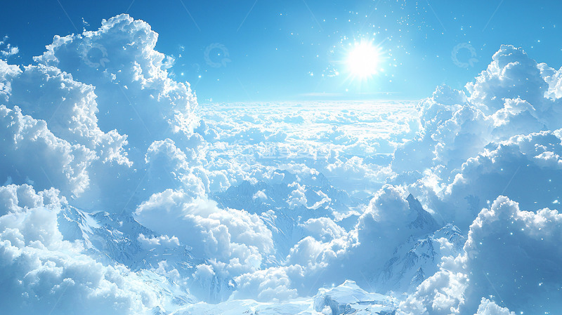 高清大图下载【趣麦麦图】云海日出