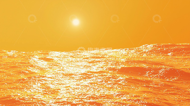 高清大图下载【趣麦麦图】温暖阳光下的金色海洋