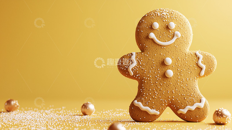 高清大图下载【趣麦麦图】姜饼人