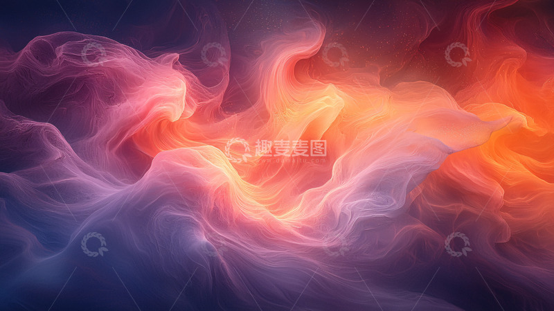 高清大图下载【趣麦麦图】抽象烟雾背景