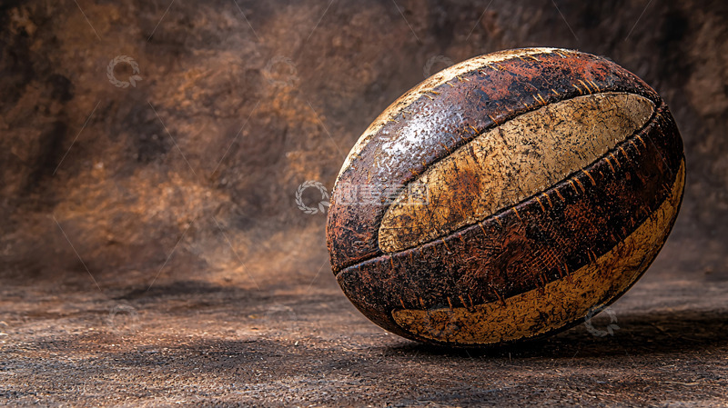 高清大图下载【趣麦麦图】-旧皮革橄榄球