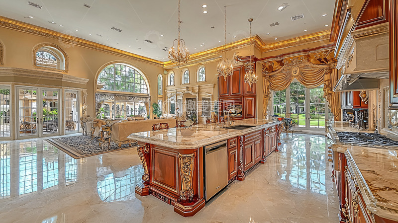 高清大图下载【趣麦麦图】奢华豪宅室内