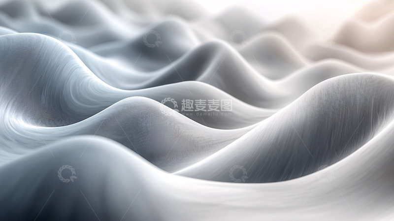 高清大图下载【趣麦麦图】抽象灰色波浪纹理