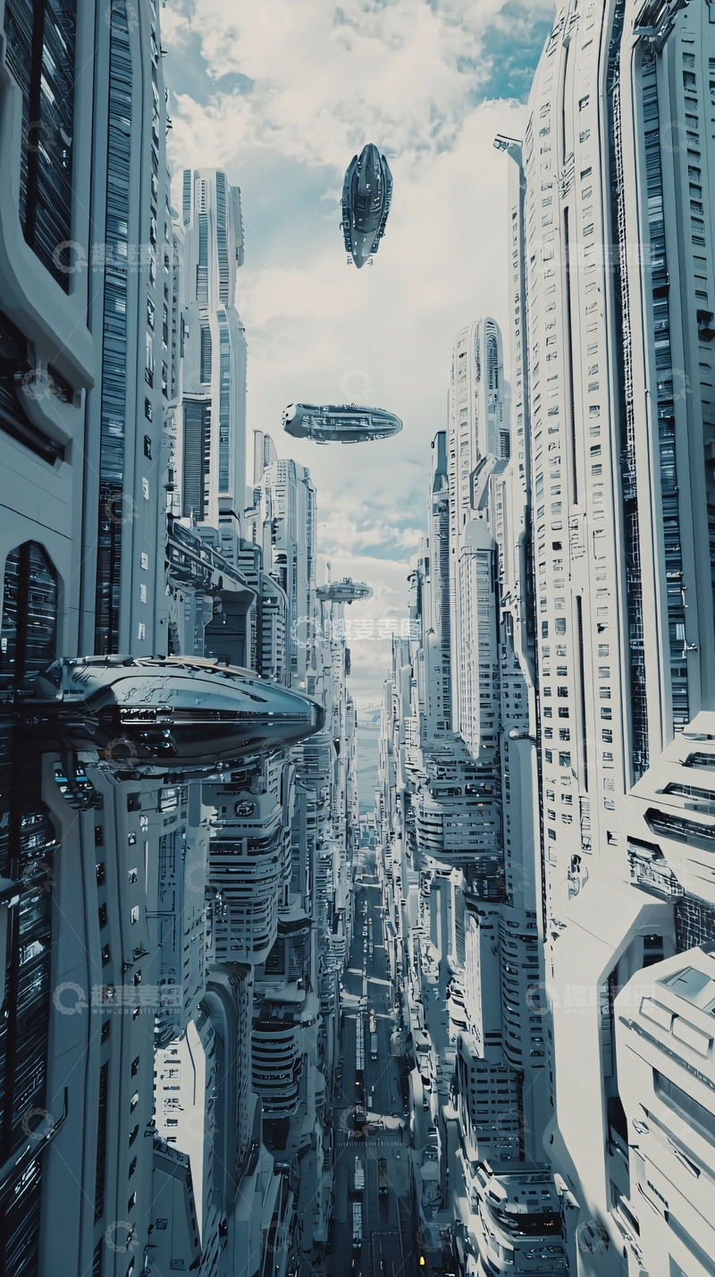 高清大图下载【趣麦麦图】未来都市