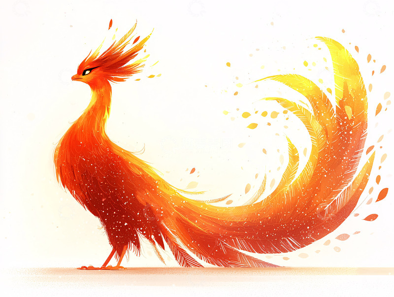 高清大图下载【趣麦麦图】火凤凰