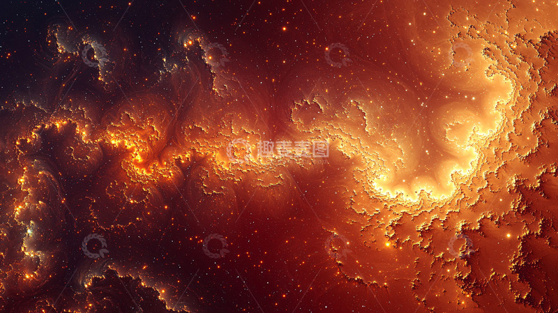 高清大图下载【趣麦麦图】宇宙火焰星云