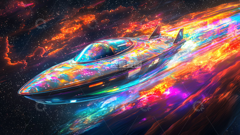 高清大图下载【趣麦麦图】宇宙飞船