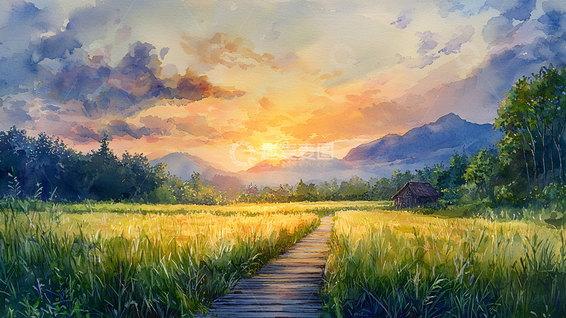 高清大图下载【趣麦麦图】田园风光83