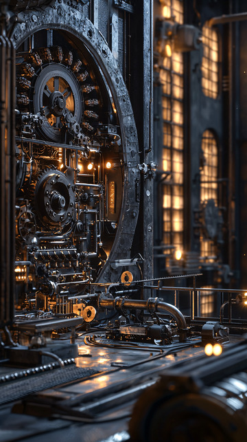 蒸汽朋克风格机械装置