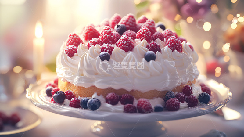 高清大图下载【趣麦麦图】奶油蛋糕