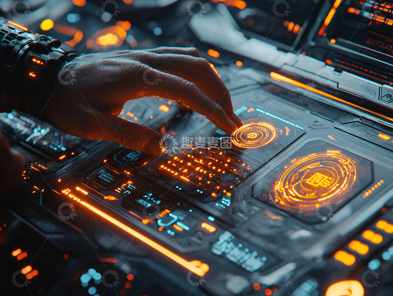 高清大图下载【趣麦麦图】未来科技