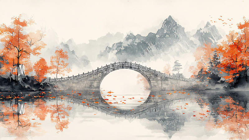 高清大图下载【趣麦麦图】水墨画