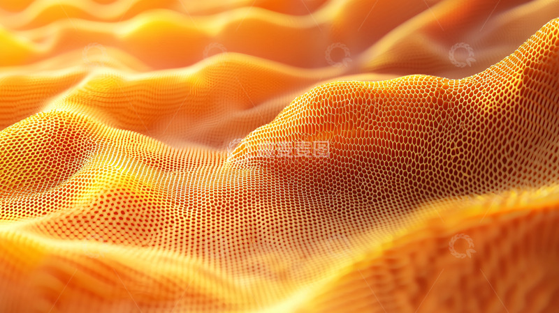 高清大图下载【趣麦麦图】-橙色颗粒状起伏表面