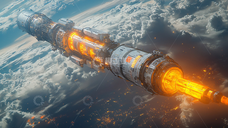 高清大图下载【趣麦麦图】太空飞船