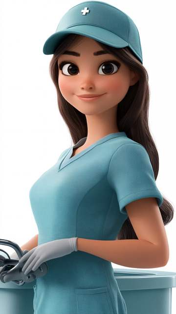 卡通护士