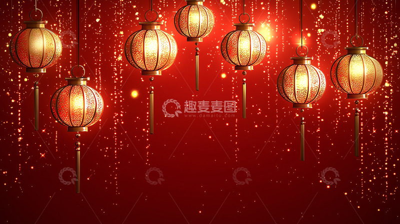 高清大图下载【趣麦麦图】红灯笼