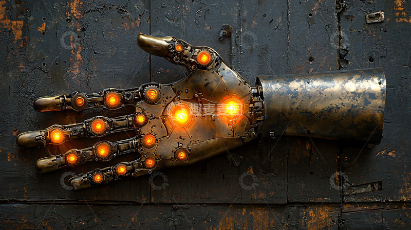 高清大图下载【趣麦麦图】机械义肢