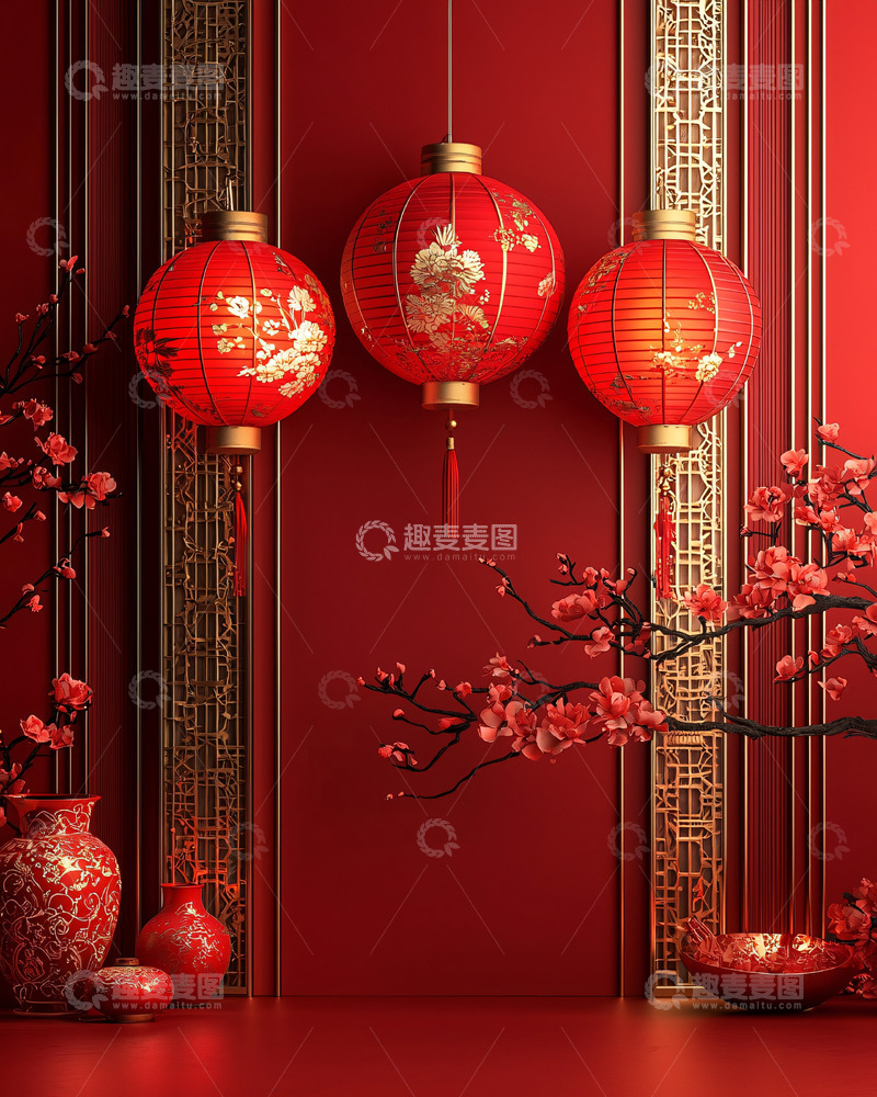 高清大图下载【趣麦麦图】中国风