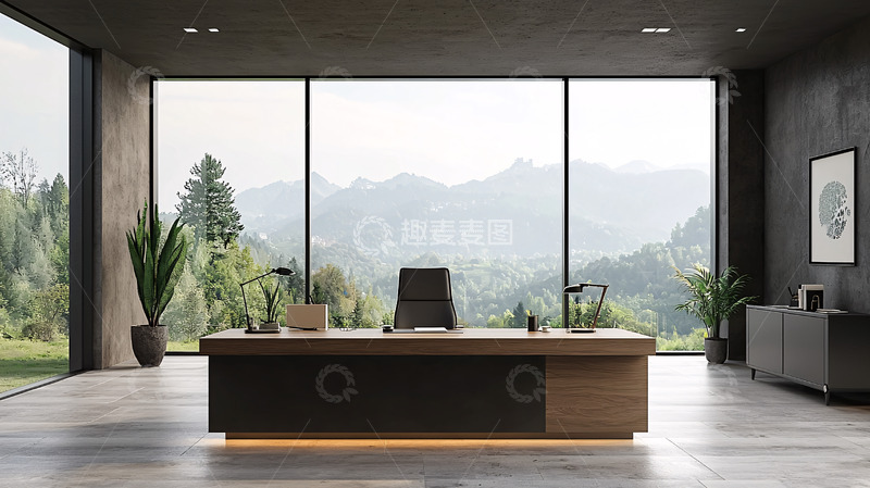 高清大图下载【趣麦麦图】现代简约办公室景观