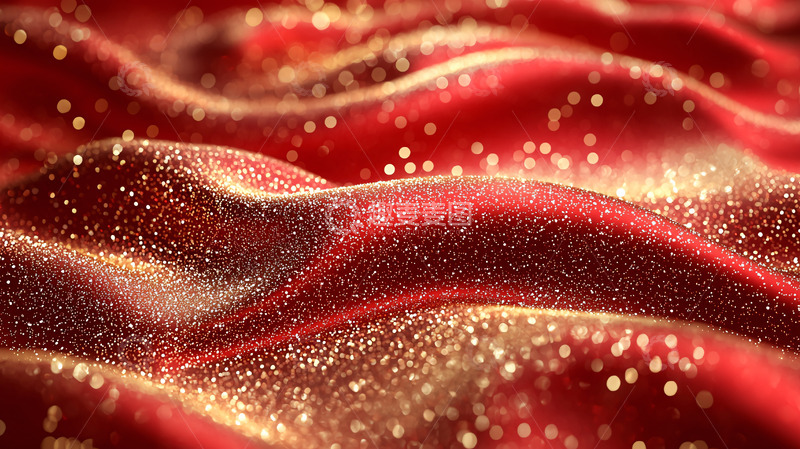 高清大图下载【趣麦麦图】红色丝绸