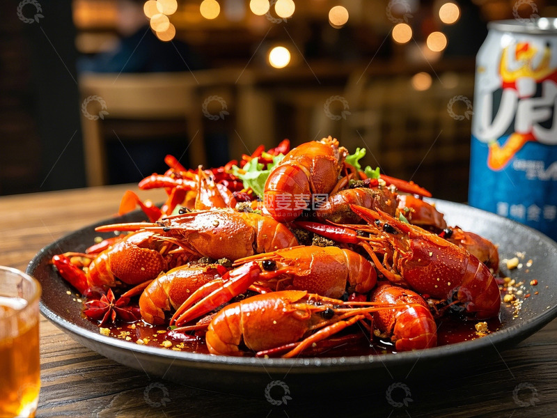 高清大图下载【趣麦麦图】小龙虾素材图2