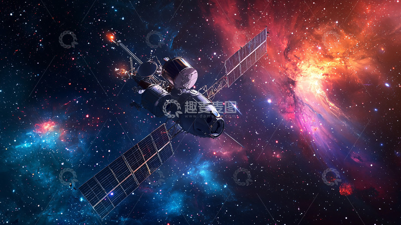 高清大图下载【趣麦麦图】宇宙飞船