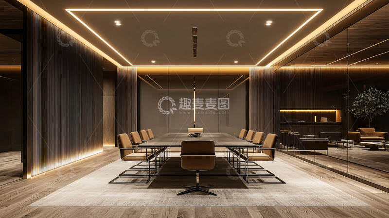 高清大图下载【趣麦麦图】现代奢华餐厅设计