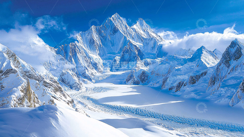 高清大图下载【趣麦麦图】雪山风景