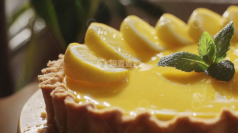 高清大图下载【趣麦麦图】柠檬塔