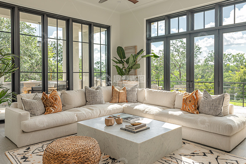高清大图下载【趣麦麦图】现代简约阳光房