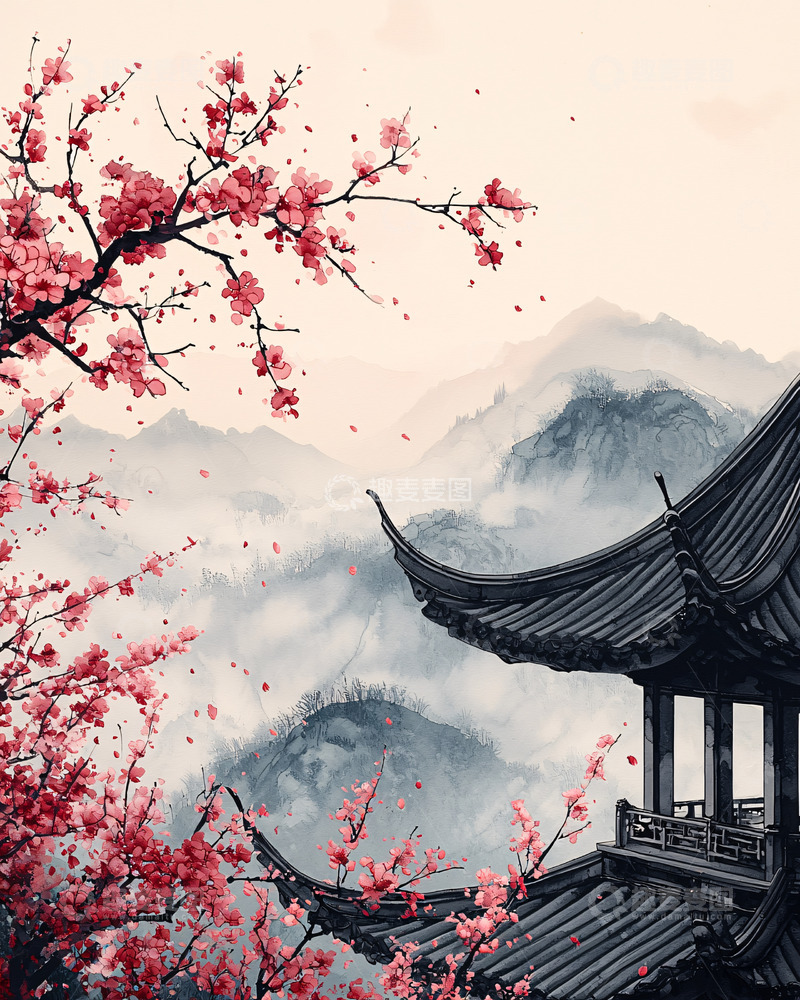 高清大图下载【趣麦麦图】水墨画