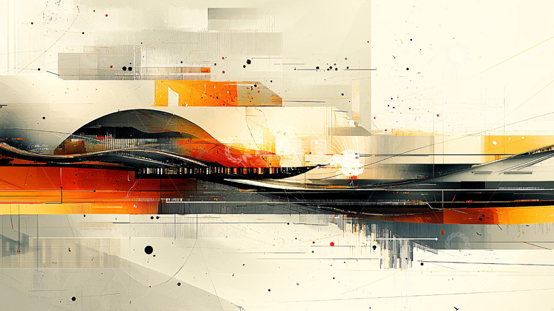 高清大图下载【趣麦麦图】抽象几何艺术