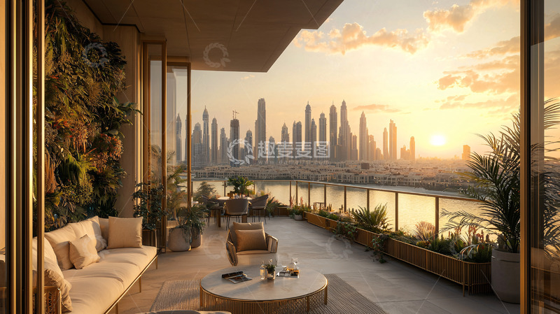 高清大图下载【趣麦麦图】阳台景观