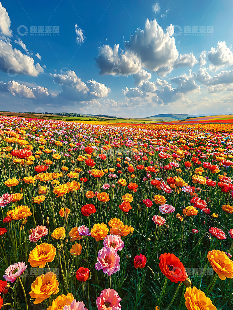 高清大图下载【趣麦麦图】花田
