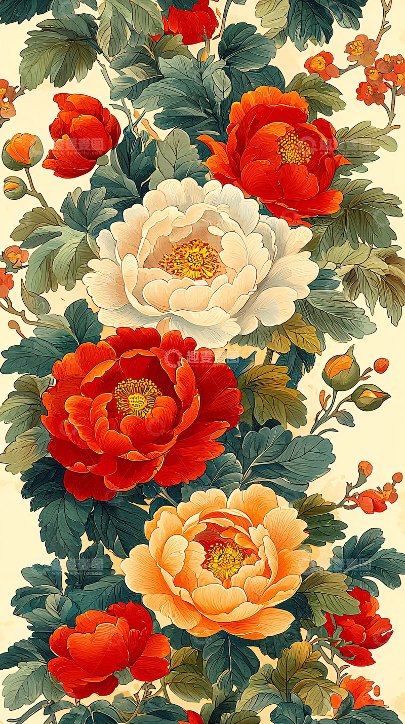 高清大图下载【趣麦麦图】牡丹花