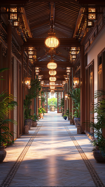 中式长廊
