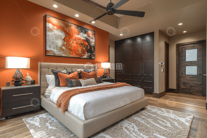 高清大图下载【趣麦麦图】现代卧室设计1