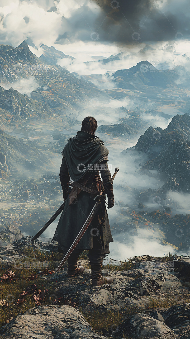 高清大图下载【趣麦麦图】骑士