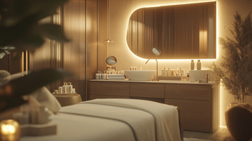 高级美容院护理室