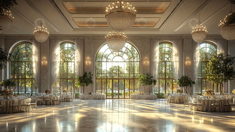 高清大图下载【趣麦麦图】豪华宴会厅