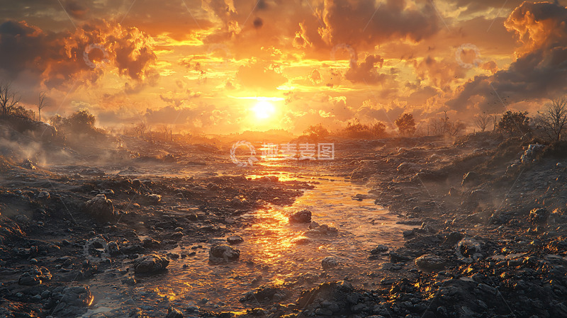 高清大图下载【趣麦麦图】末日景象