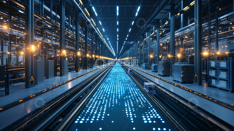 高清大图下载【趣麦麦图】未来科技感数据中心