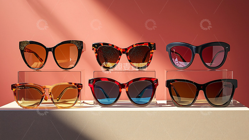 高清大图下载【趣麦麦图】多款时尚太阳眼镜展示
